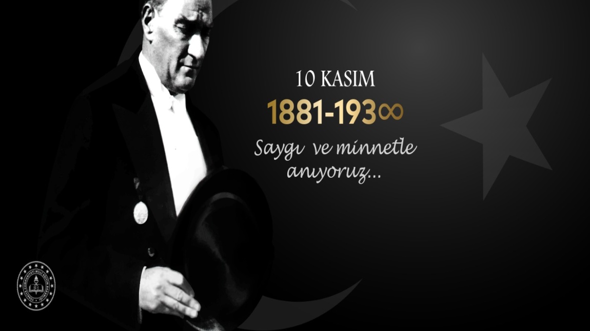 10 Kasım Atatürk'ü Anma programı 